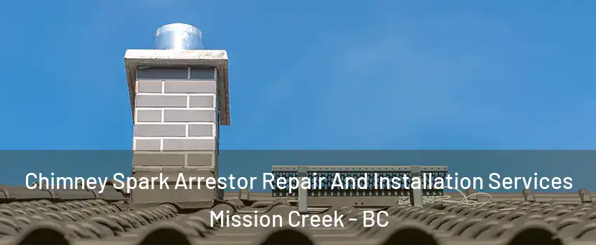  Chimney Spark Arrestor Repair And Installation Services Mission Creek - BC