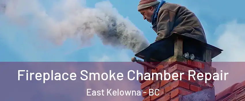  Fireplace Smoke Chamber Repair East Kelowna - BC