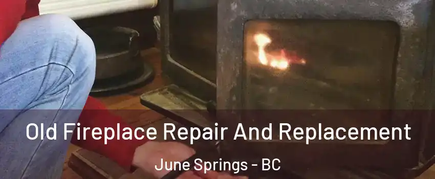  Old Fireplace Repair And Replacement June Springs - BC